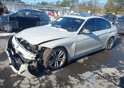 2014 BMW 335I xDrive z USA, uszkodzony, nr VIN WBA3B9G58ENR92344